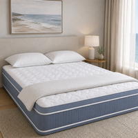Matelas enroulable à ressorts Bonnell, compressé sous vide, pour chambre à coucher