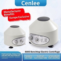 Cenlee 800D Benchtop Centrifuge 6x10ml 4000rpm 1790xg ABS/Logam Motor DC Magnet Permanen Analisis Minyak Bumi Laboratorium Biomedis