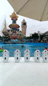 XFY Planche de surf électrique 6000W la plus vendue, étanche IP68, vitesse 25KM/H, charge 150KG, homologuée CE FCC <span class=keywords><strong>pour</strong></span> parc aquatique - Product Image 6