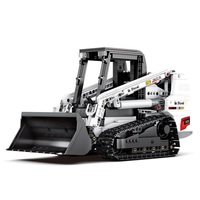 Reobrix 22004, Kit de Construcción de Minicargadora Inteligente de 35 cm, Ideal para Aulas STEM, Minoristas de Tecnología y Programas de Regalos Corporativos