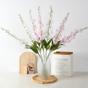 Huaien จำลองลิลลี่แห่งหุบเขาระฆัง<span class=keywords><strong>ยก</strong></span>ขึ้นและสีม่วงสำหรับงานแต่งงานโรงแรมอินเทอร์เน็ตผนังคนดังตกแต่งบ้าน - Product Image 3