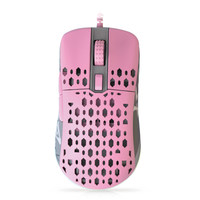 Souris de jeu filaire légère Darmoshark M1 Honeycomb PMW3389 77g Omron 20M Switch RGB 1000Hz pour PC Gamer et Bureau