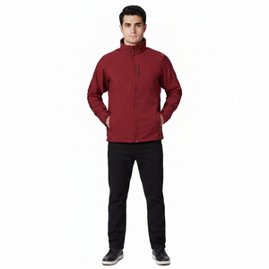 Veste Softshell Homme 2026 à Succès – Vente en Gros, Logo Personnalisé, Imprimé, Capuche Haute pour Hommes - Product Image 1