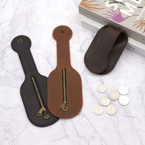 กระเป๋าคาดเอวหนังวินเทจ ใส่เหรียญ มีซิป - Product Image 6