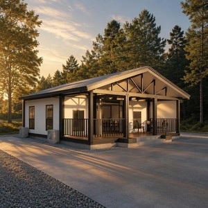 บ้านสำเร็จรูปพับได้ SUNRISE Australia Standard 2/3 ห้องนอน ขนาด 20 ฟุต 40 ฟุต แบบขยายได้  ขาย - Product Image 1