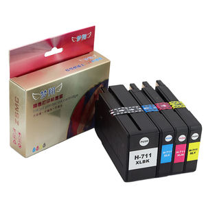 Compatible HP711XL <span class=keywords><strong>T120</strong></span>/T520/Designjet T530 <span class=keywords><strong>Plotter</strong></span> para cartuchos-Paquete a granel a todo color - Product Image 5