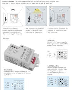 Luz nocturna de sensor de microondas led de fábrica profesional, nuevo producto de tendencia led sensor de movimiento interior luz de techo plana - Product Image 3