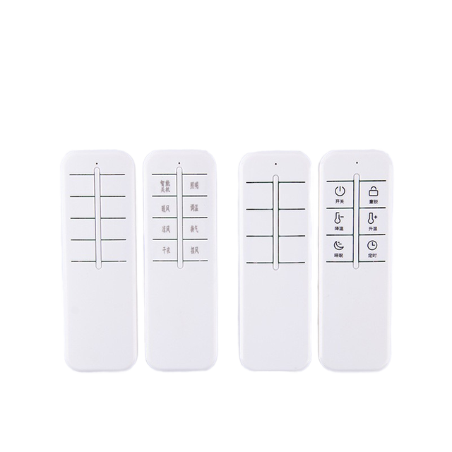 Dual-Color 2.4G RF433 Wireless Smart Remote Control 6/8-Key 10A 100m Range Battery Powered 220V IP20 Switches