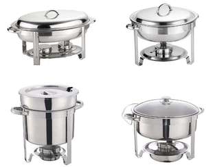 Contenitore Elettrico in Acciaio Inox per Riscaldare Alimenti, Bain Marie in Vetro, Rechaud per Buffet e Catering - Product Image 6