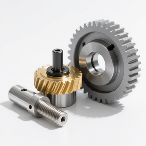 Customized CNC Machining High Quality CNC Brass Steel <b>Worm</b> <b>Gear</b> Pinion <b>Gear</b> - Product Image 3