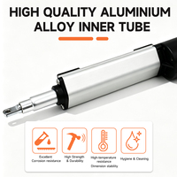 Actionneur linéaire électrique compact Thcoo en alliage d'aluminium, tige de poussée mini, batterie DC12V, IP54, 3000 tr/min, pour usage domestique et automobile