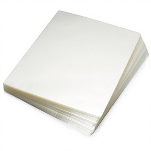 Film de plastification PET transparent brillant souple pour plastifieuse thermique, idéal pour photos, menus et travaux manuels - Product Image 4