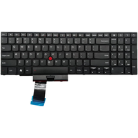 Clavier d'ordinateur portable avec TrackPoint, disposition US, directement de l'usine, pour Lenovo ThinkPad E520 E520S E525, pièce de rechange pour clavier