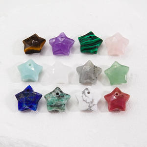 Abalorios de Piedra Natural en Forma de Estrella para Collares y Joyería - Product Image 5