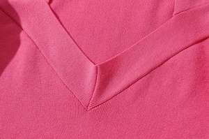 Luluxixiyaya женское нижнее белье с квадратным V-образным вырезом ярко-розовые женские боди с эластичным длинным рукавом - Product Image 6