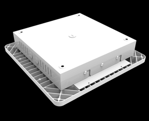 Auvent Led de Station-service IP65, pilote de sécurité intégré 140lm/W CE lentille en verre d'aluminium personnalisable en usine - Product Image 6