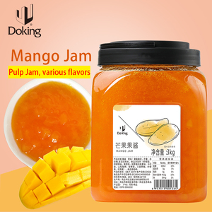 Doking Confiture <span class=keywords><strong>de</strong></span> mangue aux fruits délicieux pour magasin <span class=keywords><strong>de</strong></span> thé <span class=keywords><strong>au</strong></span> lait Pâte <span class=keywords><strong>de</strong></span> myrtille tartinable pour la pâtisserie - Product Image 6