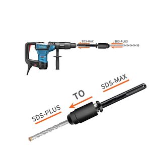 <span class=keywords><strong>Adaptateur</strong></span> Peaktop <span class=keywords><strong>SDS</strong></span> Max vers <span class=keywords><strong>SDS</strong></span> Plus pour marteaux rotatifs, convertisseur <span class=keywords><strong>adaptateur</strong></span> de <span class=keywords><strong>mandrin</strong></span>, outil rapide de tige de convertisseur de <span class=keywords><strong>mandrin</strong></span> - Product Image 4