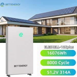 Hybrid Solar 48V <b>Battery</b> 51.2V 10KW 16KW Wall Mounted Home Energy Storage System Household Solar <b>Backup</b> Power - Product Image 1