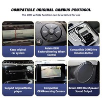 Écran multimédia DVD Carplay 9 pouces Snapdragon 665 8 cœurs Android 14 pour Benz GL350 ML350 W166 2012-2015