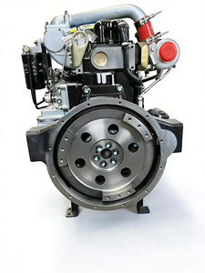 Moteur diesel Yuchai 4105 YCD4J22T-115 à 4 cylindres pour camions de fret, bus, chariots élévateurs, excavatrices et tracteurs chargeurs - Product Image 2