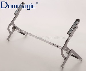 Supporto per porta a soffietto sistema di montaggio per porta dell'armadio da cucina molla a Gas lunghezza regolabile supporto per porta di sollevamento D5019 - Product Image 3