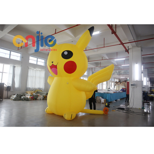 Regalo de Animal de peluche Pikachu de alta calidad para niños, famoso personaje de dibujos animados de Anime Pikachu muñeco de peluche para niños - Product Image 2