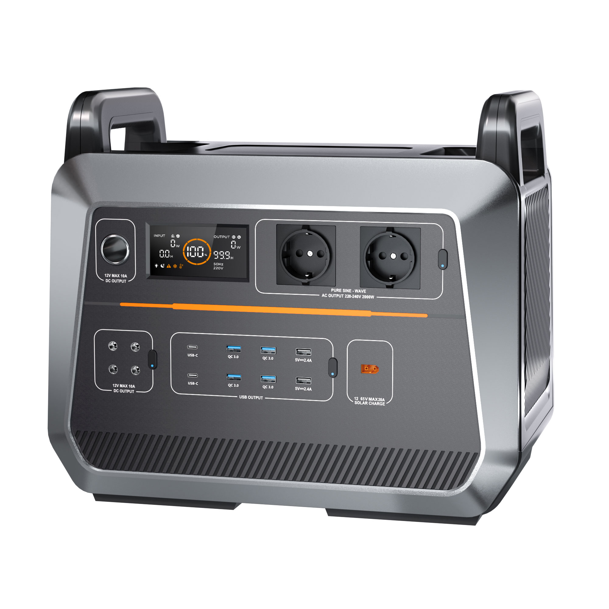 <strong>2026</strong> New Portable <strong>Power</strong> <strong>Station</strong> 2500W 3000W 5000W Premium Lithium Battery Solar Charge Generator <strong>Power</strong> Storage System