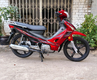 Motocyclette Direct Haojue Xi Yun 110cc à enjambement bas, moteur refroidi par air, économique en carburant pour les trajets urbains