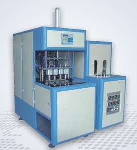 반자동 애완동물 블로우 성형기 플라스틱 병 블로잉 머신 스트레치 블로우 성형기 - Product Image 1