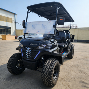 Voiturette de golf électrique 6 places économique pour réduire <span class=keywords><strong>les</strong></span> coûts d'exploitation, idéale pour <span class=keywords><strong>les</strong></span> terrains de golf et <span class=keywords><strong>les</strong></span> sites de loisirs - Product Image 3