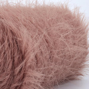 9 ألوان من خيوط الفرو الصناعي الناعمة ذات الشعر الطويل DIY DIY خيوط البوليستر الفاخرة للحياكة - Product Image 3