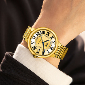 Reloj Mecánico Automático de Lujo para Hombre, Esfera Redonda de 38 mm, Números Romanos, Visualización de Fecha, Cristal de Zafiro, Cierre Plegable - Product Image 2