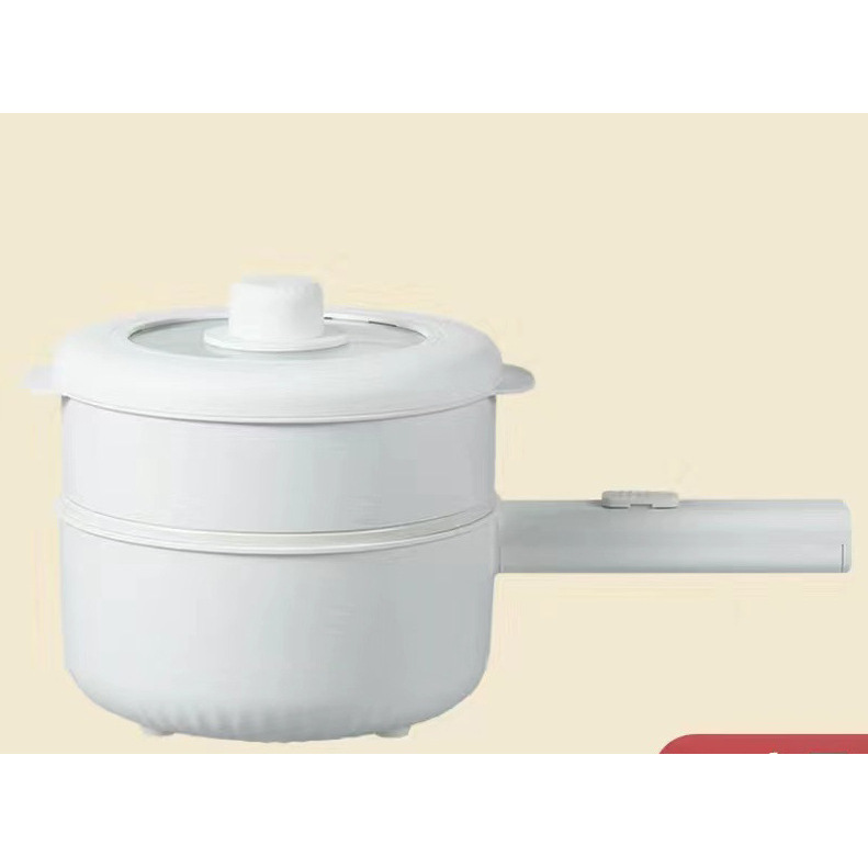 Cuisinière électrique blanche à double couche