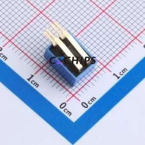 DA-2-B-T DIP Switch Through hole Component (THT),P=2.54mm Switch Piano Key Single Pole Single Throw 2 2.54mm - Product Image 2
