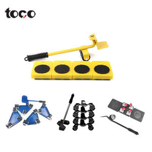 Ensemble d'outils de déménagement de <span class=keywords><strong>meubles</strong></span> TOCO, lève-<span class=keywords><strong>meubles</strong></span>, glissières, <span class=keywords><strong>kit</strong></span> avec construction en ABS + acier, capacité de charge de 150 kg - Product Image 4