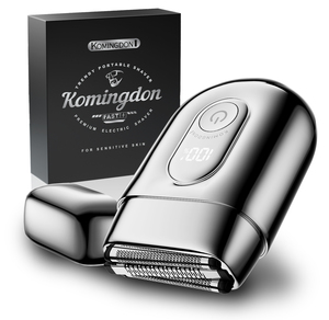 Rasoir électrique pour hommes, portable, rechargeable, mini, avec écran LED, étanche, pour un rasage en douceur, idéal pour les voyages et la maison - Product Image 1