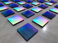 Yelang Mirror Stage Light up Dancing Floor Tiles Boda al aire libre 3D Magnetic LED Dance Floor DJ Party Stage Light