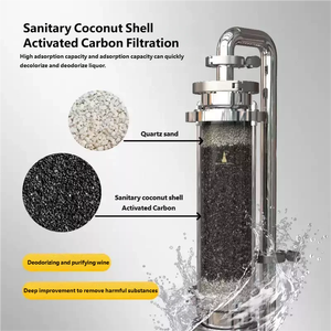 Machine <span class=keywords><strong>de</strong></span> filtration compacte et efficace pour liquides vinicoles, idéale pour les petites vignobles, pour filtrer les impuretés du whisky, du brandy, du vinaigre <span class=keywords><strong>de</strong></span> fruits et améliorer le goût. - Product Image 4
