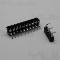 Conector Tipo SMT Espaciado 2,0mm Altura 2,8mm Posiciones 02P-40P Conector de cabezal de PIN redondo hembra para placa PCB