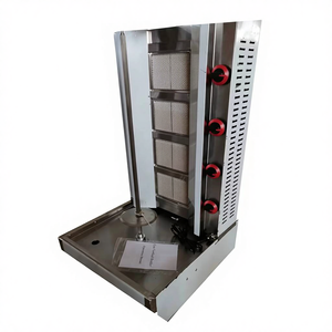 Machine à <span class=keywords><strong>kebab</strong></span> au gaz Astar - Rôtissoire verticale en acier inoxydable pour restaurant - Product Image 4