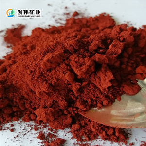 Pigment d'oxyde de fer pour béton, résistant aux hautes températures et au soleil, 130 S190, pour revêtement céramique rouge fer et pavés en briques colorées. - Product Image 1