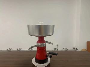 Separador de <span class=keywords><strong>leche</strong></span> y mantequilla centrífugo Manual a pequeña escala, separador centrífugo para crema agria - Product Image 6