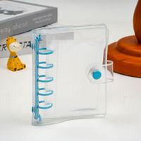 Bestseller M5 Bonbonfarbener Ringbinder Nachfüllbares Notizbuch Tagebuch im Ins-Stil Handkonto-Journal & K-Pop Kartenhalter