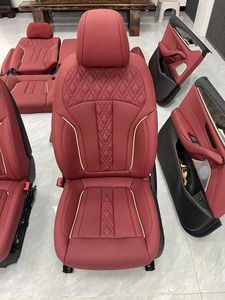 Set Completo di <span class=keywords><strong>Coprisedili</strong></span> Personalizzati in Pelle Nappa di Lusso Adatti per <span class=keywords><strong>BMW</strong></span> <span class=keywords><strong>Serie</strong></span> 3, <span class=keywords><strong>Serie</strong></span> 7, X1, X2, X3, <span class=keywords><strong>Serie</strong></span> <span class=keywords><strong>1</strong></span> - Product Image 2