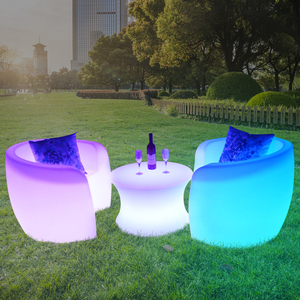 Tabourets et chaises LED, mobilier LED rechargeable avec télécommande, mobilier LED d'extérieur, tables de <span class=keywords><strong>bar</strong></span> LED, tabourets LED - Product Image 4