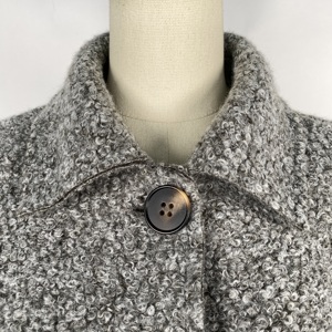 Nuovo Cappotto da Donna 2025 con Collo a Tartaruga, Ecologico, ad Asciugatura Rapida, Traspirante, <span class=keywords><strong>in</strong></span> Maglia Simil-Lana, Manica Lunga, Colore Sale e Pepe - Product Image 3