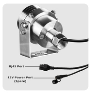 GA-EX1FI-M5S(AG) 5MP 304 316 acier inoxydable IP67 étanche anti-vandalisme anti-déflagrant IP POE caméra de qualité de sécurité