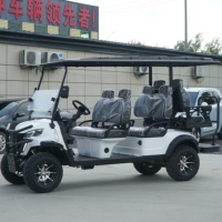 Carrito de Golf UCB-14 para 6 Pasajeros, para Campos de Golf, Zonas Escénicas, Parques y Proyectos Turísticos, con Volante a la Derecha