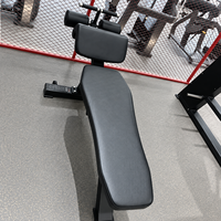 Banc Abdominal Commercial Réglable SK Wholesale pour Gym, Banc Inclinable pour Sit-up, Équipement d'Entraînement de Base pour Club de Fitness et Hôtel